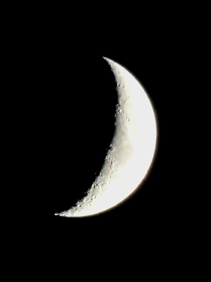 Moon Photograph - Moon #1 by Kim Steel