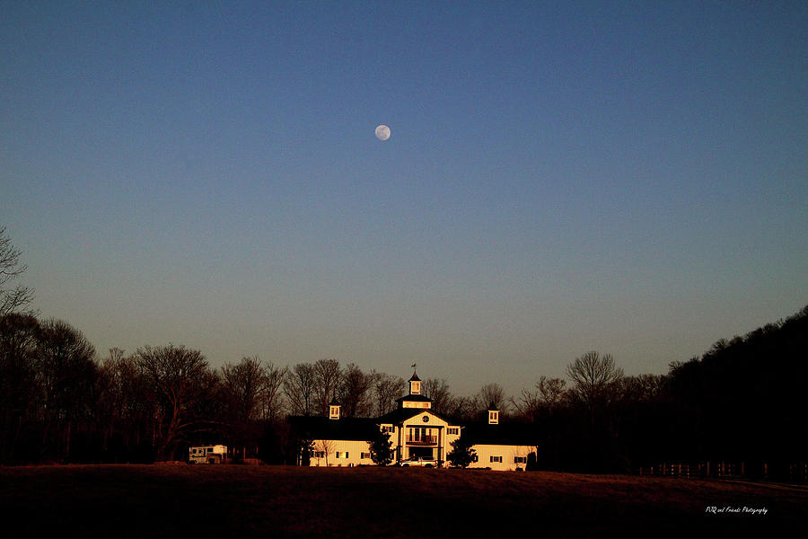 Moon Over Crescent Farm #1 Photograph by PJQandFriends Photography