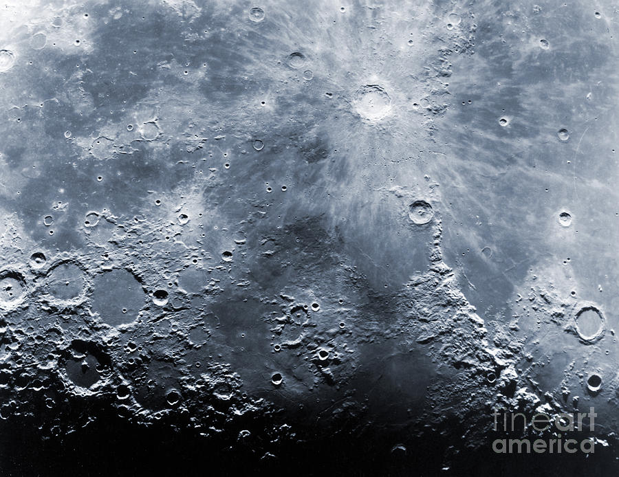 Moon Surface #1 Photograph by Science Source