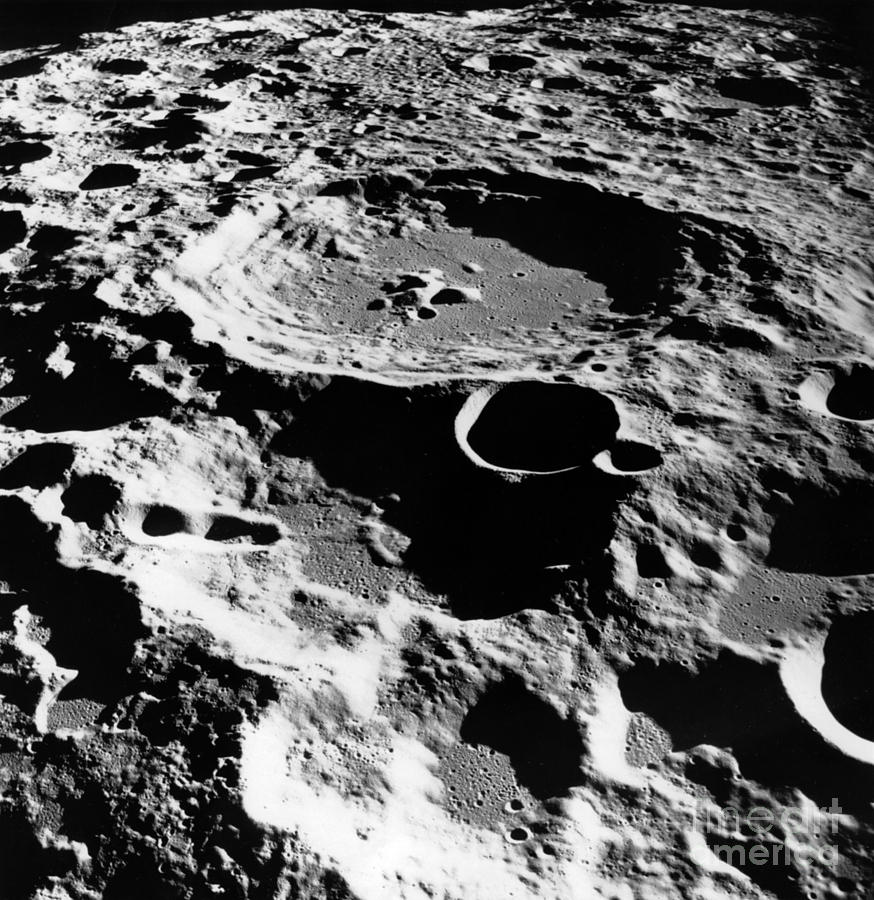 Moon Surface #1 Photograph by Science Source/NASA