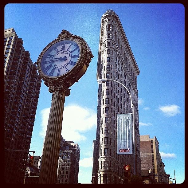New York City Photograph - Morning Commute. #nyc #flatiron #1 by Logan Gentry