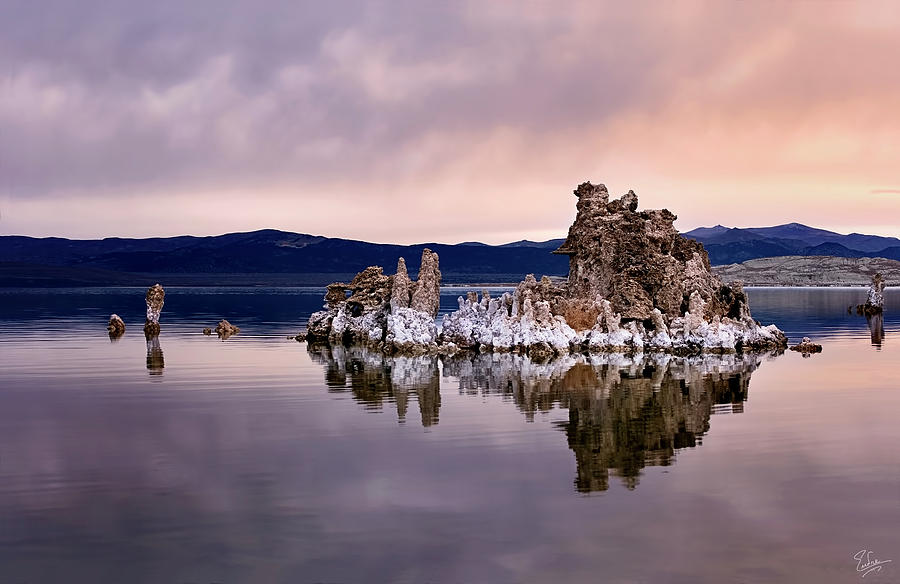 Morning Tufa One #1 Photograph by Endre Balogh
