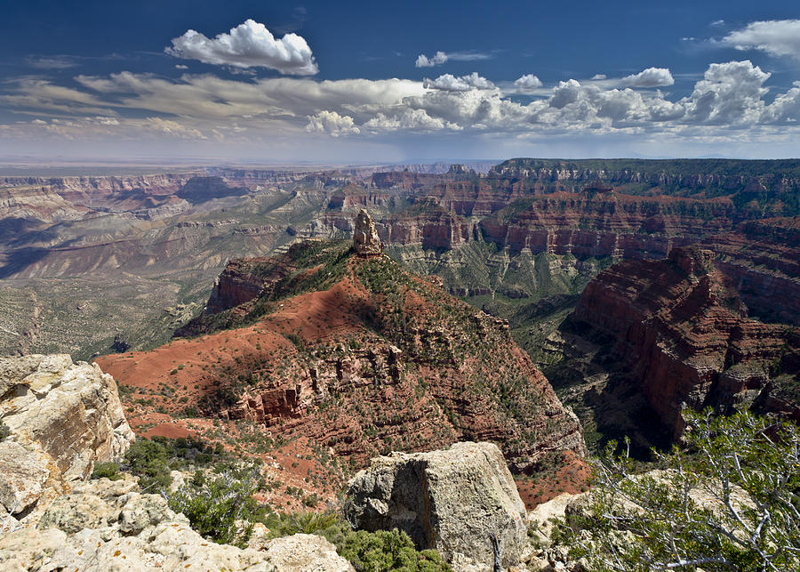 Mount Hayden from Point Imperial Grand Canyon #1 Photograph by Gary Eason