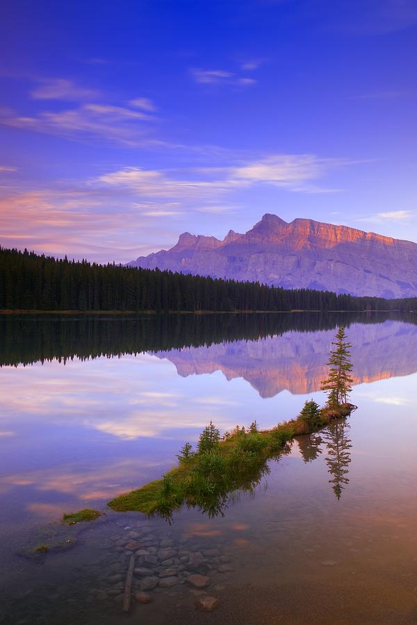 Mount Rundle, Alberta, Canada Photograph by Carson Ganci - Fine Art America