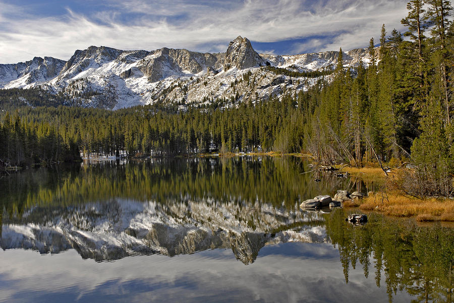 Mountain Reflection #1 Photograph by Dave Mills