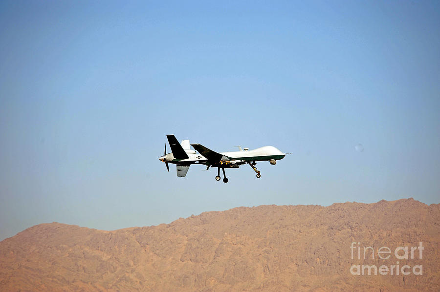 Mq-9 Reaper #1 Photograph by Photo Researchers