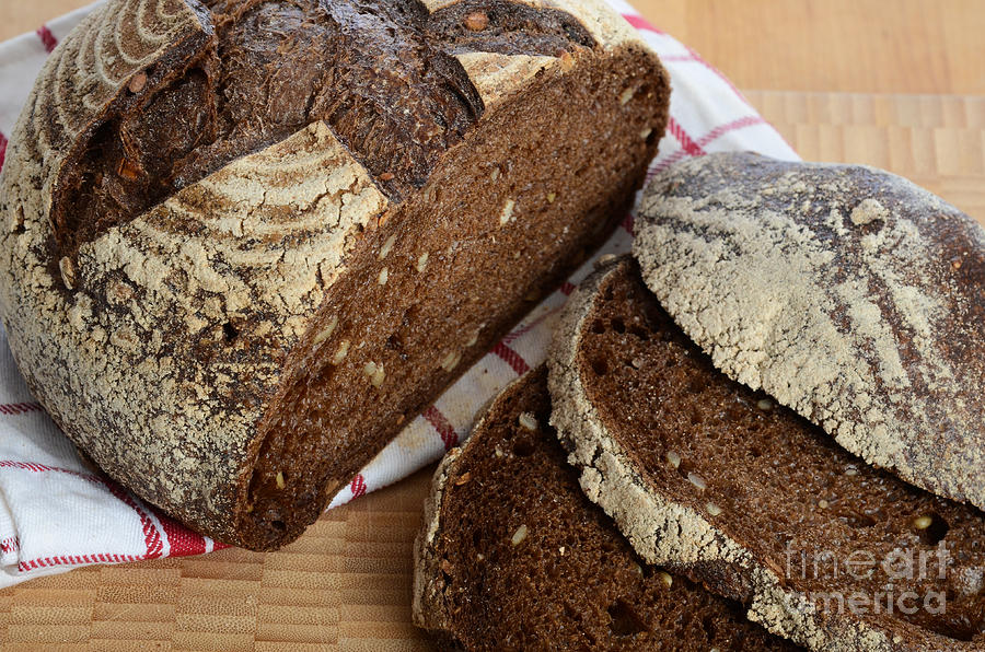 Multi Grain Bread #1 Photograph by Photo Researchers, Inc.