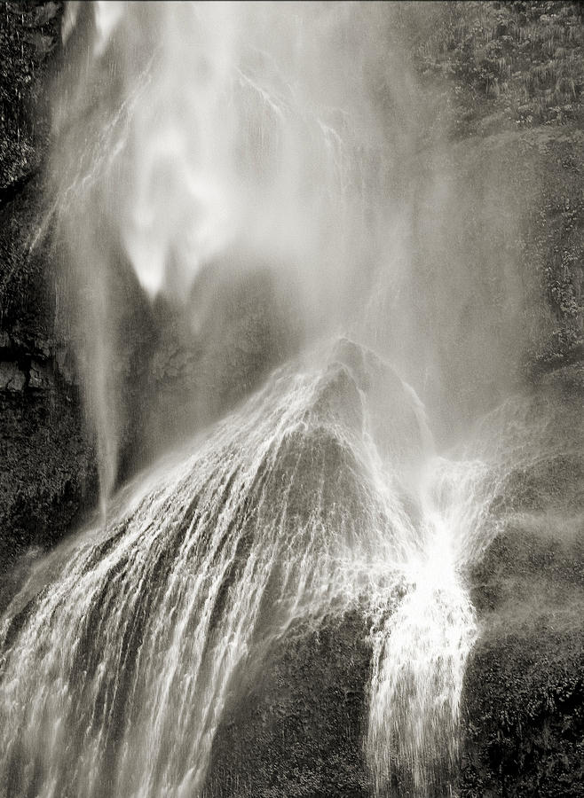 Multnomah Cascade #1 Photograph by Lora Fisher