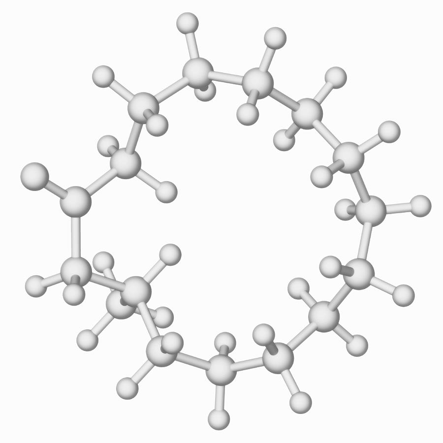 Muscone Molecule #1 Digital Art by Laguna Design