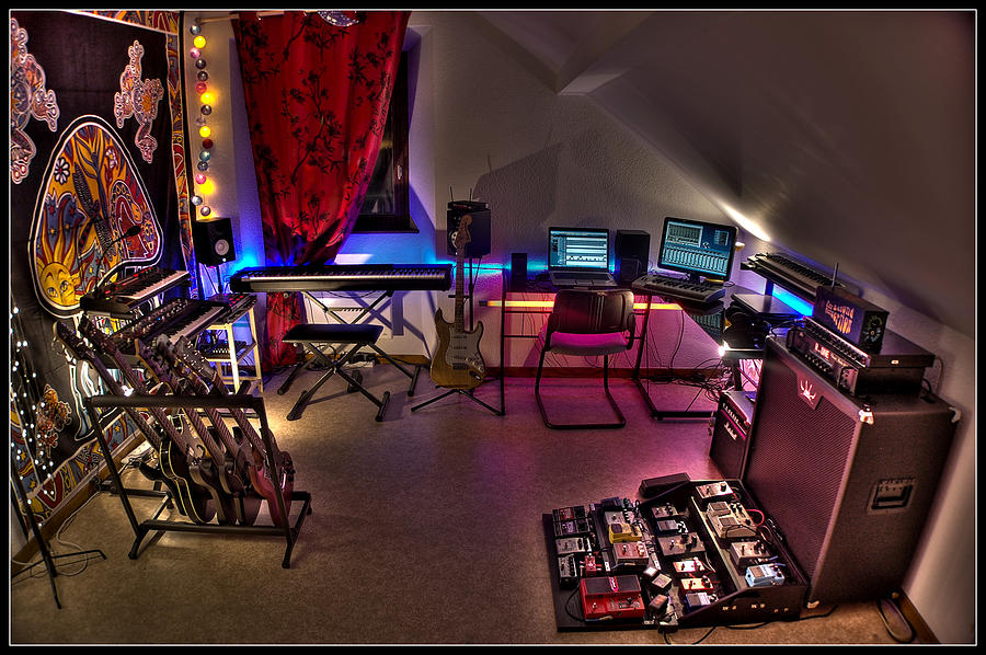 Music Studio #1 Photograph by Dany Lison