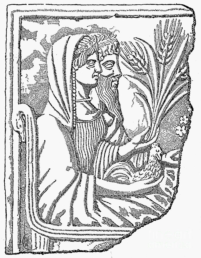 Ancient Photograph - Mythology: Persephone #1 by Granger