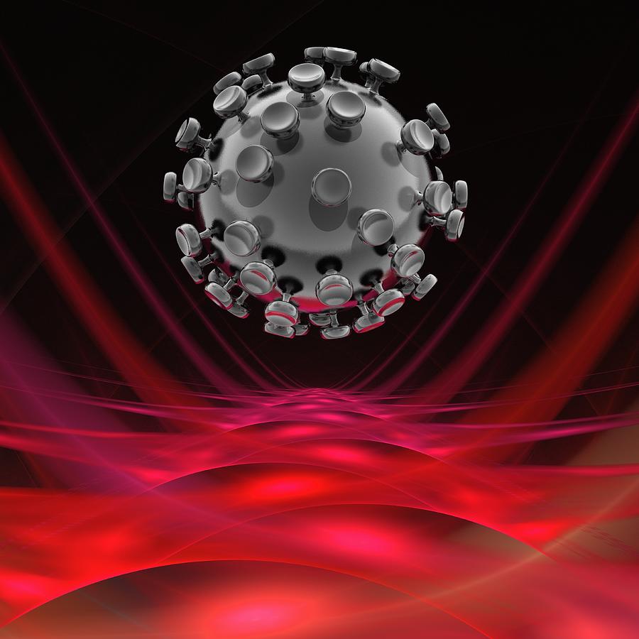 Nanoparticle, Artwork #1 Digital Art by Laguna Design