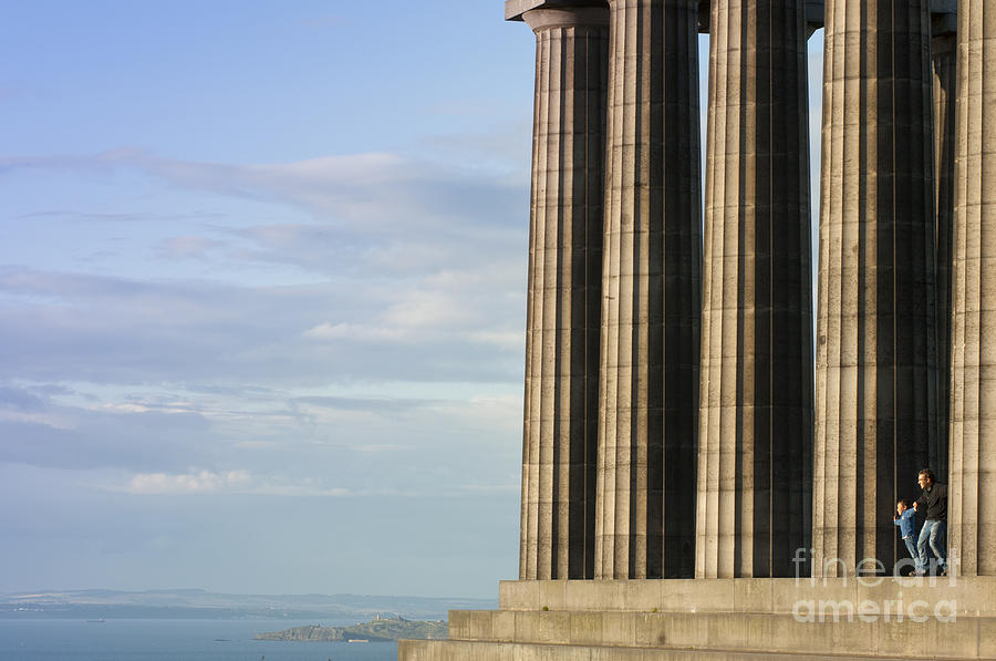 National Monument on Calton Hill #1 Photograph by Andrew  Michael