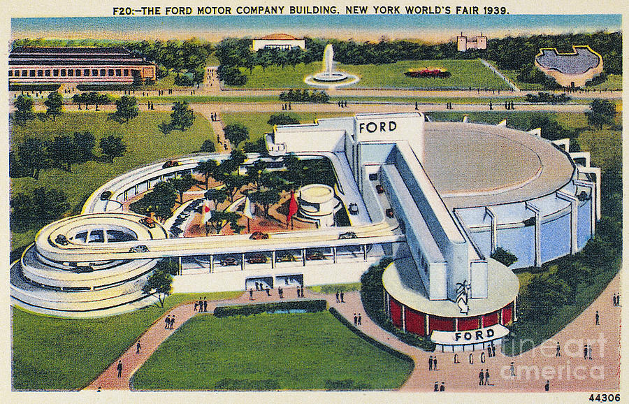 Architecture Photograph - New York Worlds Fair #1 by Granger