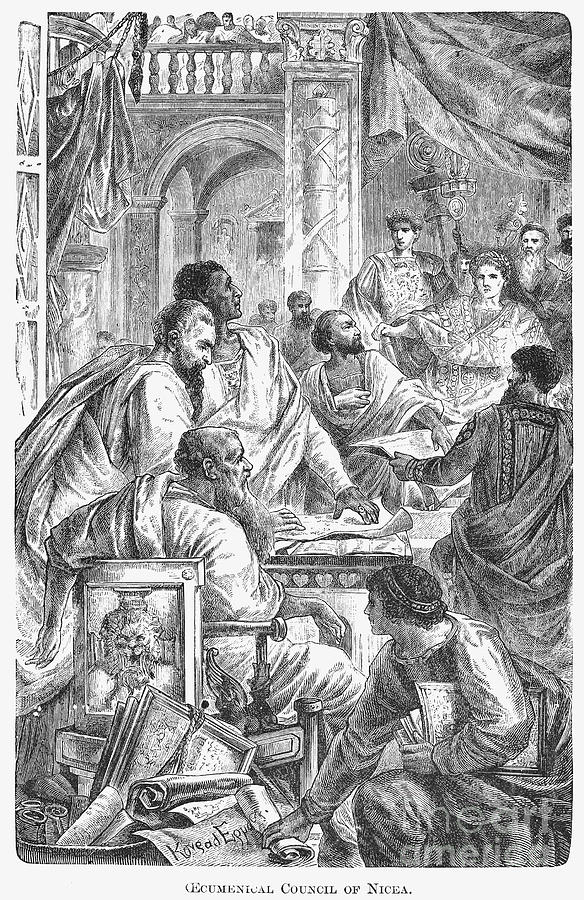 325 Photograph - Nicaea Council, 325 A.d #1 by Granger