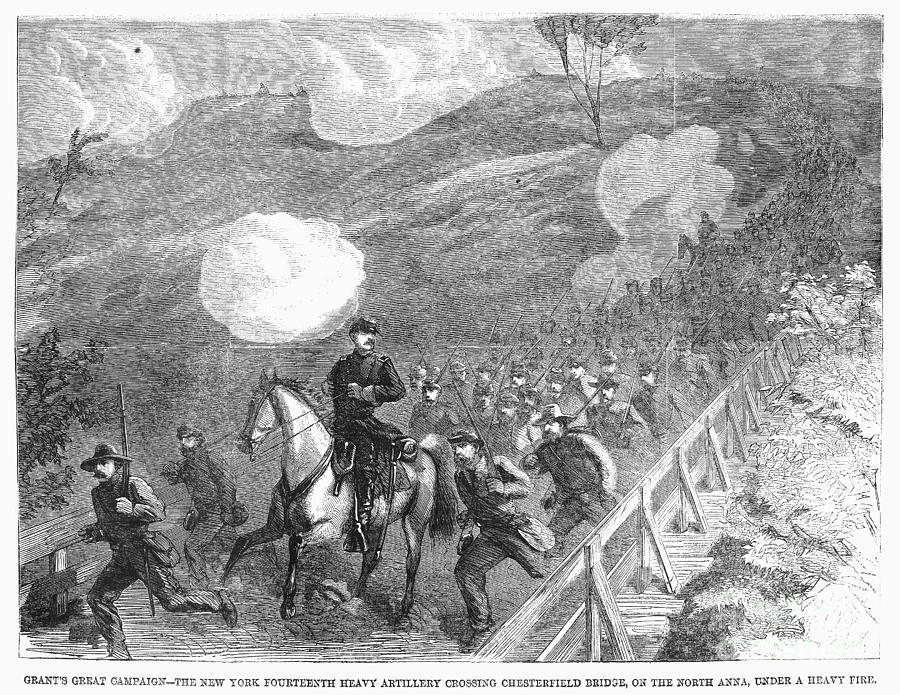 North Anna River, 1864 Photograph by Granger