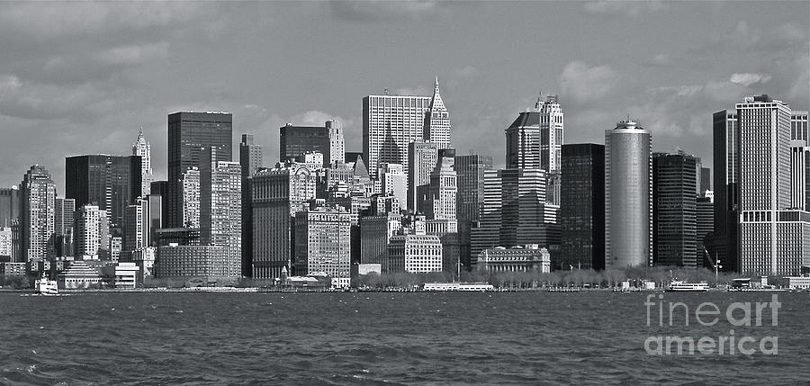 NYC Skyline #1 Photograph by Carol  Bradley