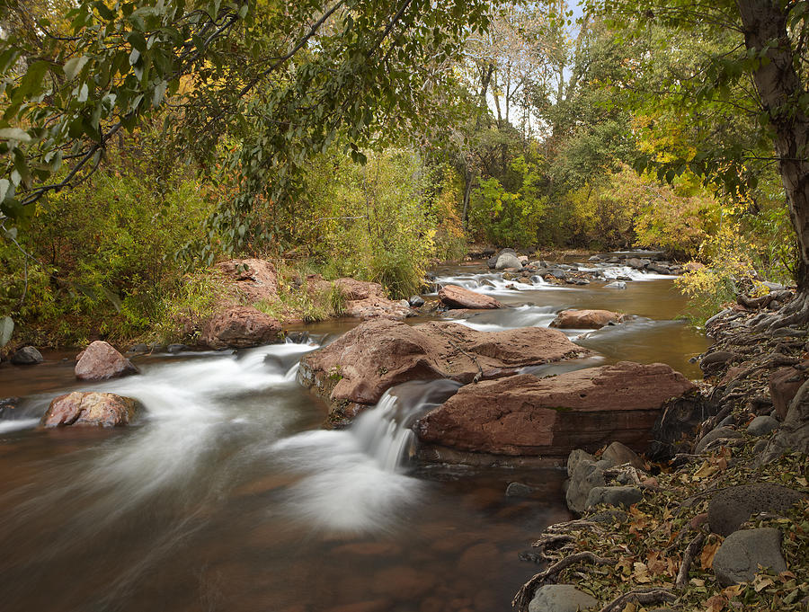Oak Creek In Slide Rock State Park #1 Photograph by Tim Fitzharris
