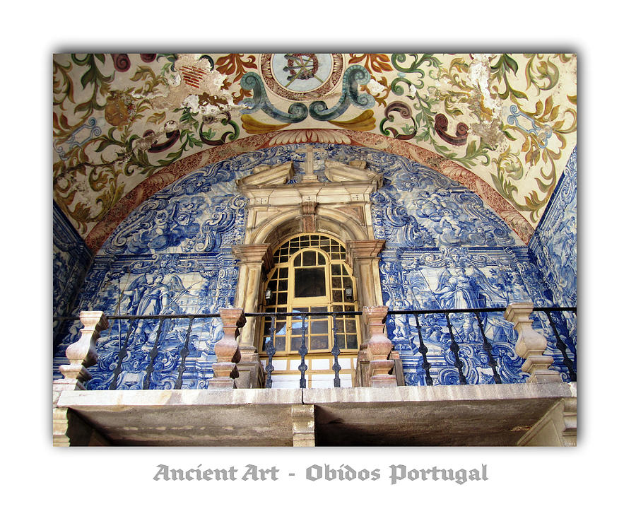 Obidos Ancient Art Portugal #1 Photograph by John Shiron