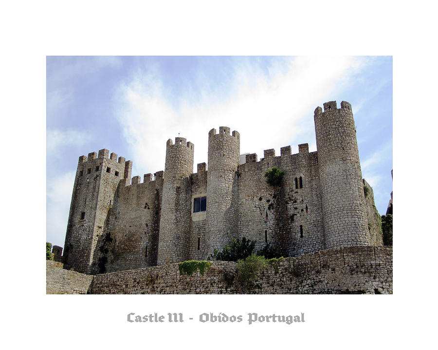 Obidos Castle III Portugal #1 Photograph by John Shiron