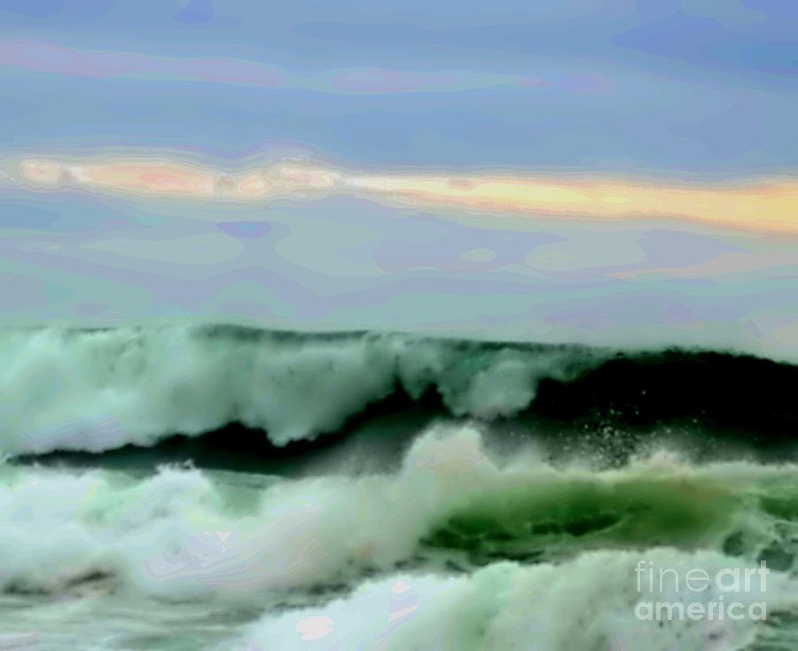 Ocean power #1 Digital Art by Blair Stuart