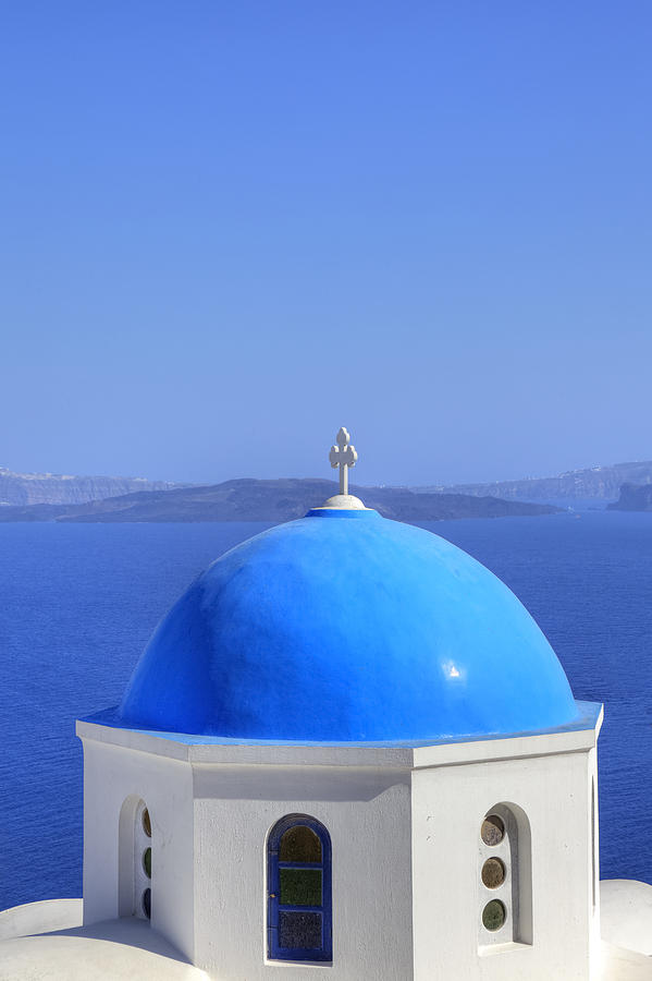 Greek Photograph - Oia - Santorini #1 by Joana Kruse