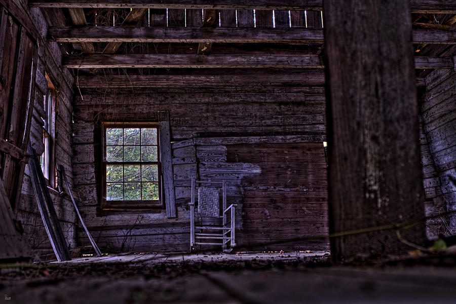 Old Cabin HDR #1 Photograph by Jason Blalock