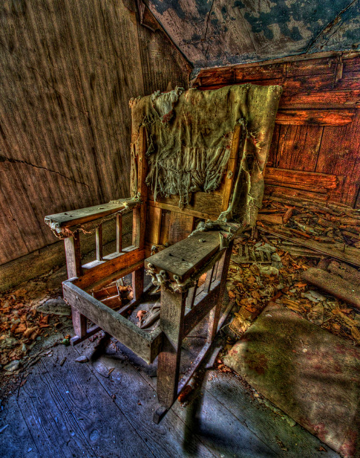 Old Chair #1 Photograph by Prince Andre Faubert