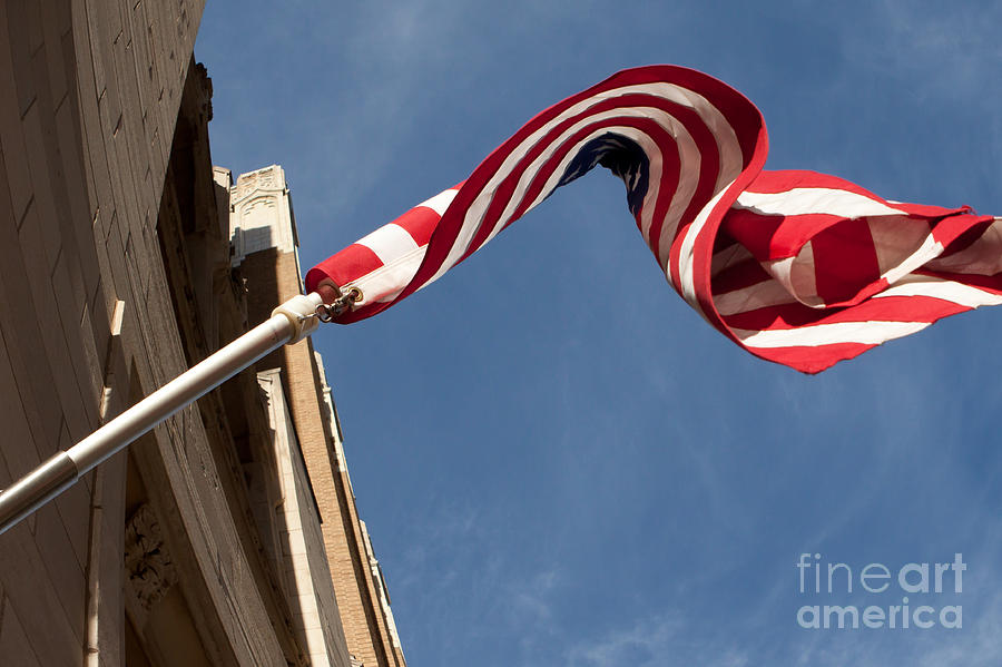 Old Glory #1 Photograph by Lawrence Burry