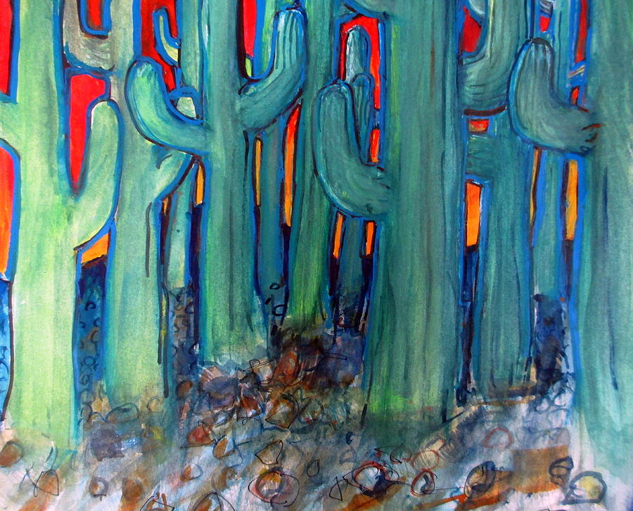 Old Growth #1 Painting by Steven Holder