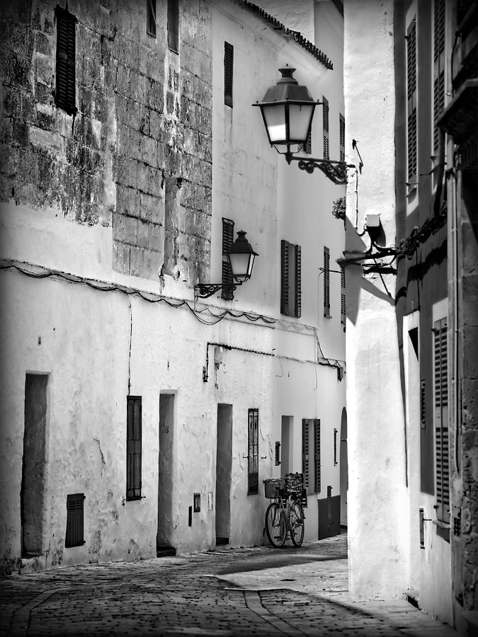 old town - Ciutadella de Menorca a Medieval mediterranean town  Photograph by Pedro Cardona Llambias