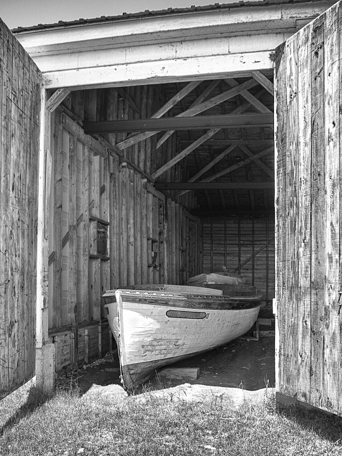 Boat Photograph - Old Wooden Boat #1 by Brian Mollenkopf