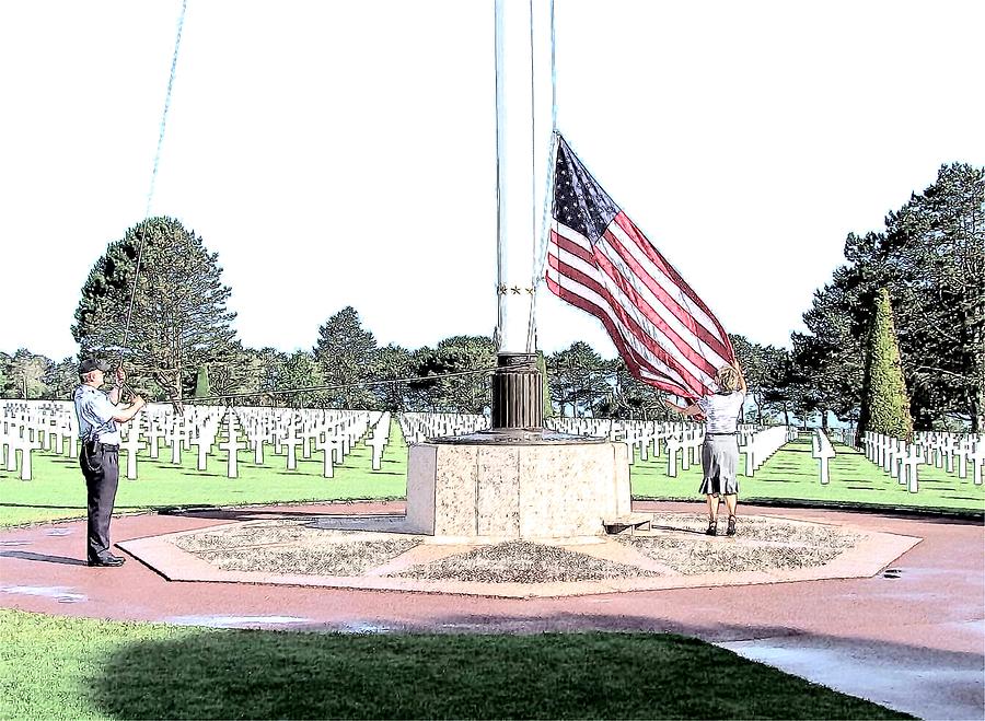 Omaha Beach WWII American Cemetery #1 Photograph by Joseph Hendrix