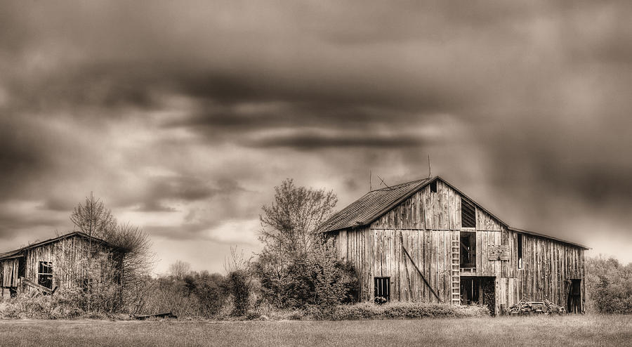 Barn Photograph - Ominous #1 by JC Findley