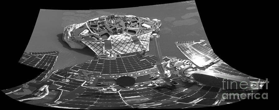 Opportunitys Lander On Mars #1 Photograph by NASA / JPL-Caltech