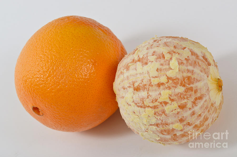 Orange #1 Photograph by Photo Researchers, Inc.
