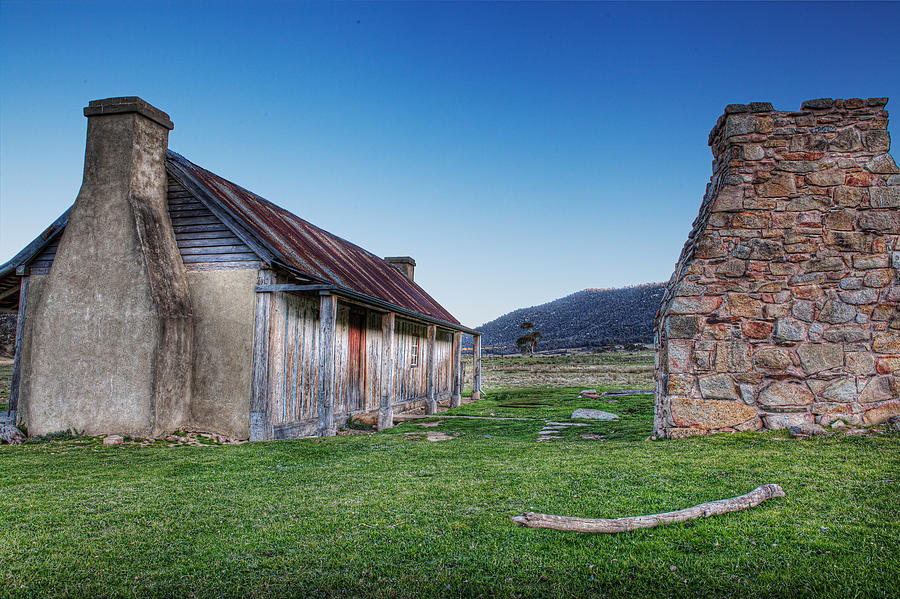 Kangaroo Photograph - Orroral valley Hut #1 by Brendan Maunder