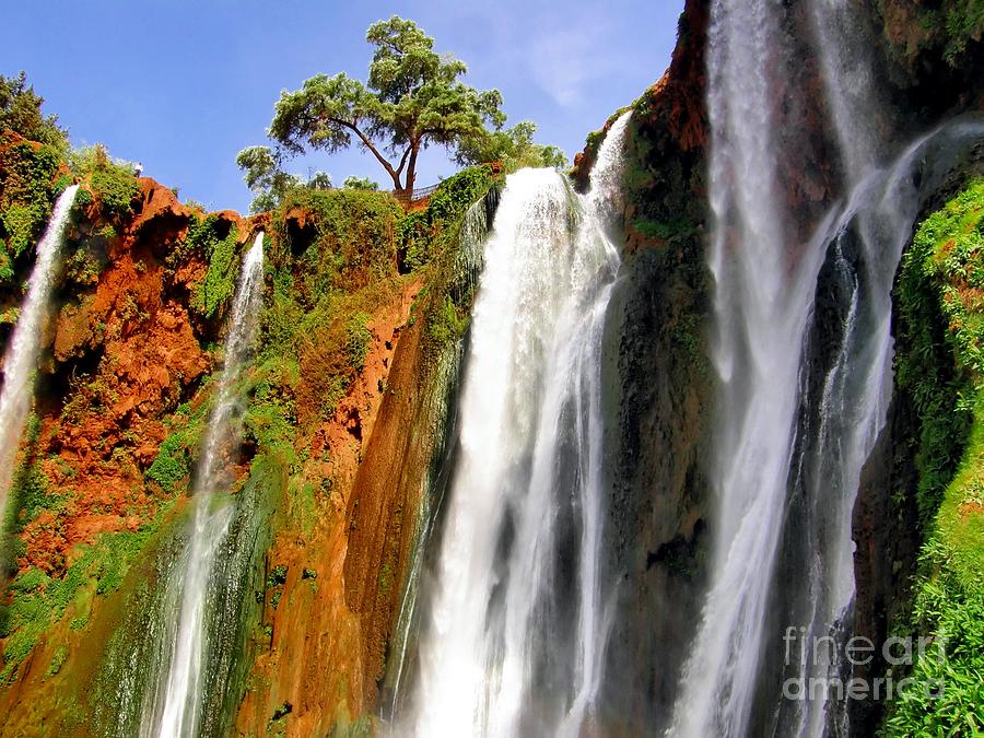 Waterfall Photograph - Ouzoud Falls Morocco #1 by Sophie Vigneault