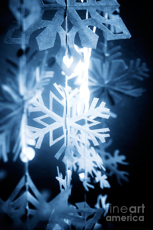 Paper snowflake #1 Photograph by Kati Finell
