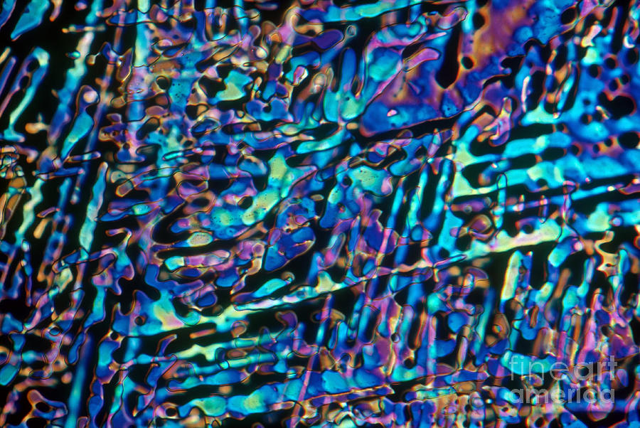 Paradichlorobenzene Crystals #1 Photograph by Michael Abbey and Photo Researchers