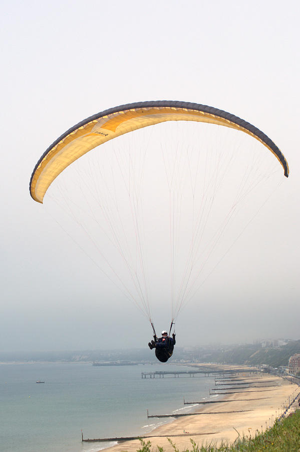 Paraglider #1 Photograph by Chris Day