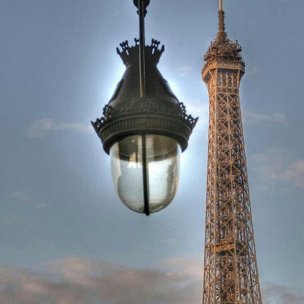 Paris Photograph - Paris - Tour Eiffel - Hdr #1 by Tony Tecky