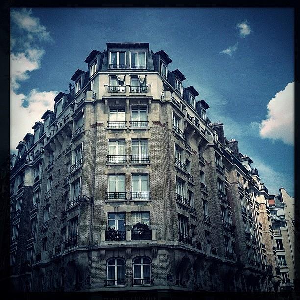 Paris Photograph - #paris #building #1 by Antoine Lafont