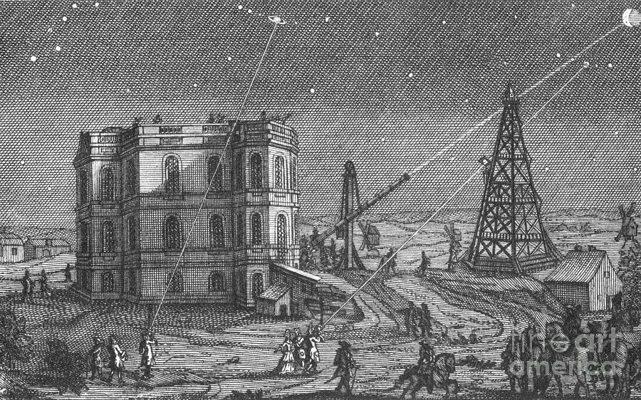 Paris Observatory, 17th Century #1 Photograph by Science Source