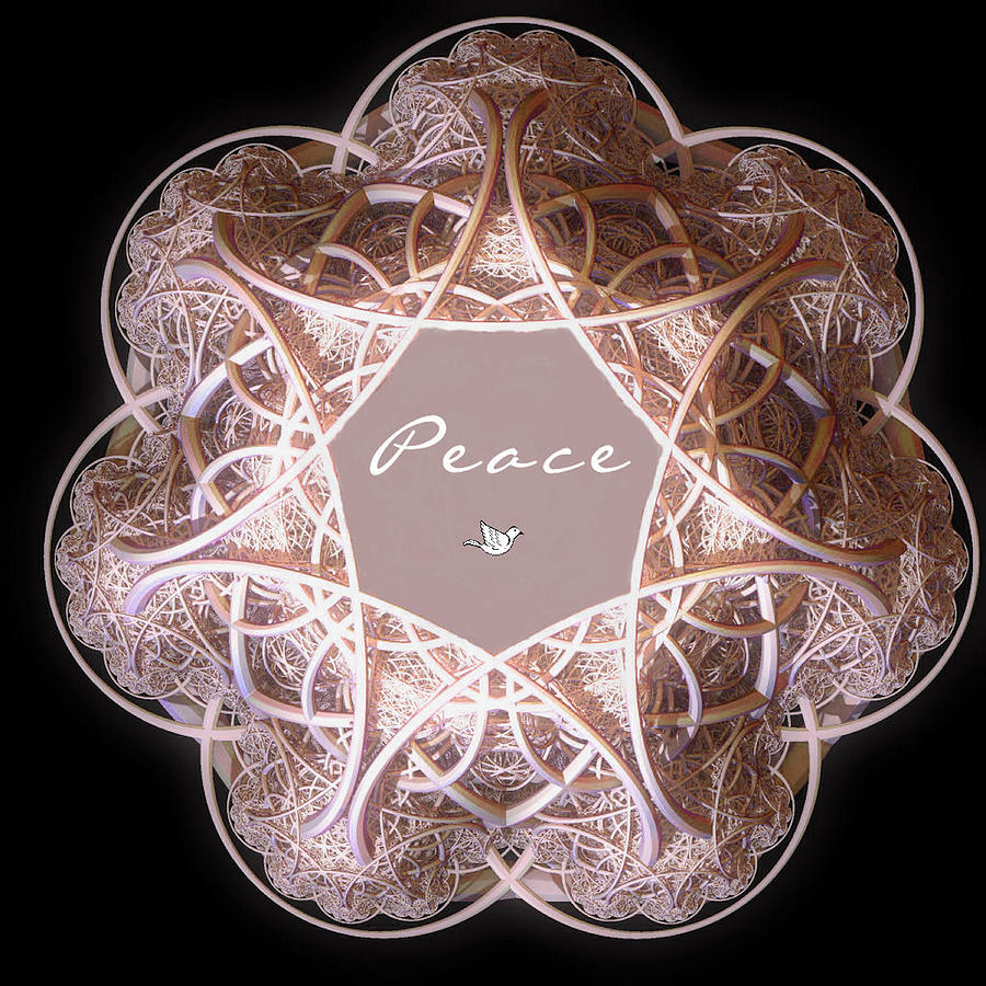 Peace #1 Digital Art by Rosalie Scanlon