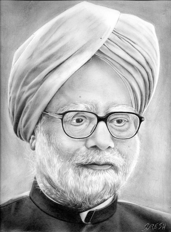 Pencil Drawing Drawing by Suresh PG | Fine Art America