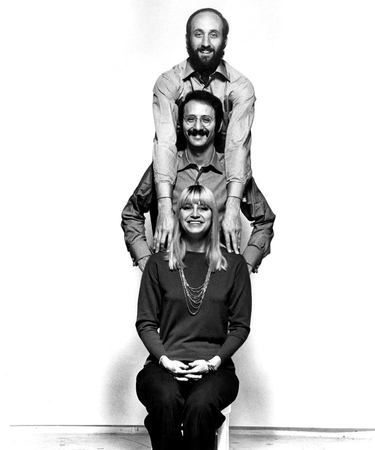 Portrait Photograph - Peter Paul And Mary, Peter Yarrow, Paul #1 by Everett