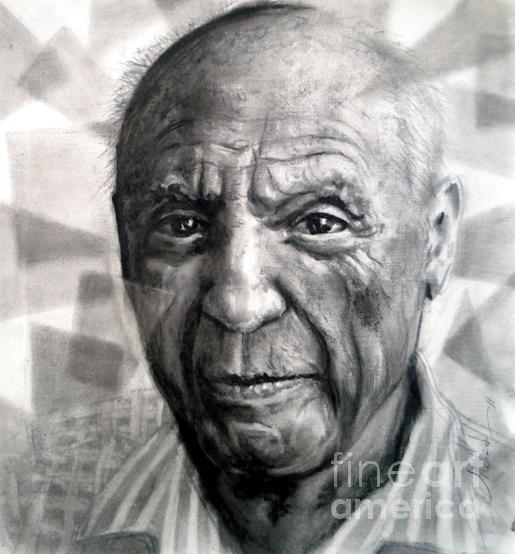 Pablo Ruiz Picasso Painting - Picasso #1 by Tarak Mahadi