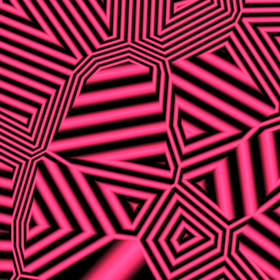 Pink and black abstract Digital Art by Christy Leigh - Fine Art America