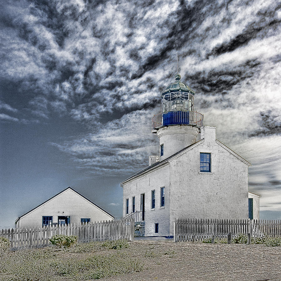 Point Loma Lighthouse #1 Photograph by Hugh Smith